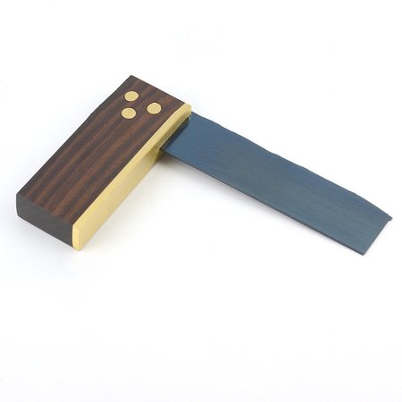 CROWN TOOLS 4 Inch Try Square, Rosewood 20130